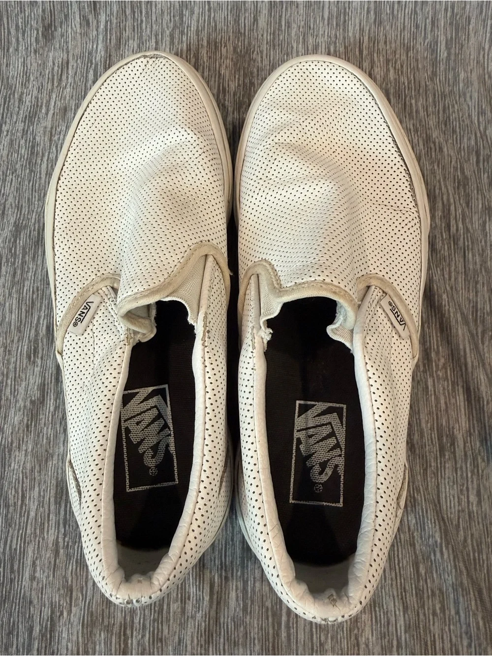 Vans slip loafers